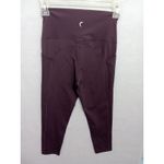 Zyia Active sz 4 purple yoga workout leggings capri‎ stretch active wear Photo 3