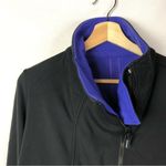 Lululemon Principle Cropped Black & Bold Blue Athletic Jacket 10 Photo 3