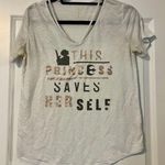 Star Wars Princess Leia, this princess saves herself women’s T-shirt Photo 0