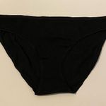 Victoria's Secret Victoria’s Secret Black 2016 Graphic In Silver Glitter Bikini Photo 1