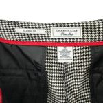Charter Club NEW  Black & White Houndstooth Check Slim Ankle Pants Size 10 Photo 3