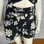 Ecru  Lab Floral Cutout Shirts Romper Size Medium Photo 14