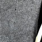 White + Warren 100% Cashmere Sweater Crew Colorblock Striped Knit Navy Gray S Blue Photo 7