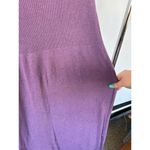 American Vintage Vtg 90s Purple Crochet Knit Babydoll Midi Dress Soft Girl Bambicore Coquette Set Photo 6