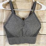 Zella body rhythm gray sports bra strappy back women size Large Photo 2
