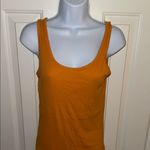 Time and Tru Ribbed Tank Top Orange Size M Photo 2