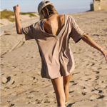 Free People NWT  Beach Hot Shot Tee Romper Sz M Photo 1