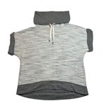 Calvin Klein Jeans  Women's Turtleneck Short Sleeve Sweatshirt Size Medium Casual Photo 0