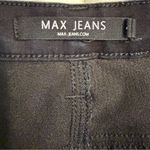 Max jeans  Black High Rise Skinny Stretch Jeans Photo 2