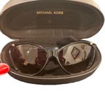 Michael Kors  Womens Brown Lens Frame Sunnies Sunglasses w/ Case Photo 1