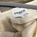 FRNCH  Paris Laurena Cotton Gauze Jumpsuit Button Tie Belt Wide Leg V Lagenlook Photo 10