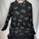 Disney The Nightmare Before Christmas Jack Skellington Sleepshirt Hoodie Lg Photo 0