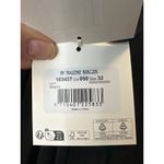 By Malene Birger Lily Black Maxi Dress Oversized Silk Blend NWT Size 2 Photo 5