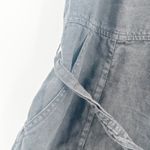 Lou & grey Womens 100% Linen Sleeveless Wide Leg Casual Jumpsuit Size XS Black Photo 3