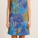 Jams World New! Hibiki V neck shift dress honolulu Hawaii, size M Photo 0