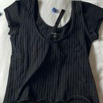 Out From Under Urban Black Crop Top Photo 0