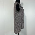 Harlowe $ Graham Harlowe & Graham Sleeveless Tunic Blouse Sz S Women’s Navy & Tan Floral Vines Photo 2