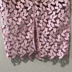 Bardot  Flora Lace Floral Pencil Skirt in Dusty Pink, Size 6/S Photo 4