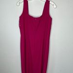 Vintage Beaded Magenta‎ Dress Size M Photo 7