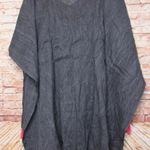 Exist BE Beach by | stone wash gray/ hot pink swim coverup Photo 1