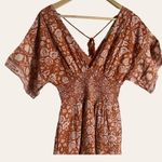 Cleobella Printed Jess Wide Leg V-Neck Short Sleeve Jumpsuit Size XS Photo 6