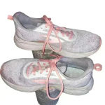 Brooks Anthem 3 Running Sneaker Women's Size 8.5 Gray Pink Peach Coral Photo 0