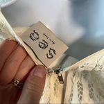 SEA New York Romantic Silk Crochet Mini Dress Size 6 Photo 7