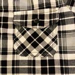 Eden & Olivia black, white & gray plaid shirt. Photo 9