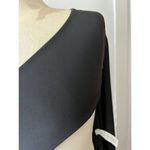 Nasty Gal Black CUTOUT Off shoulder Long Sleeve Bodysuit 8 PART-TIME LOVER new Photo 5