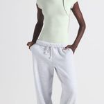 SKIMS Cotton Jersey T-Shirt Brief Bodysuit in Spearmint, Size X-Small Photo 1