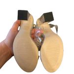 Pretty Little Thing PrettyLittleThings Size 4UK = US6 Silver Clear strappy ankle High Heels Photo 5