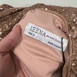 Mac Duggal NWT Copper Sequined High Neck Puff Sleeve Column Gown Size 2 $398 Photo 10