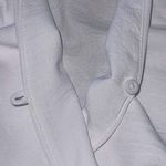 Fraiche By J Womens Surplice 3/4 Sleeve Tie Front‎ Mini Dress White Medium NWT Photo 5