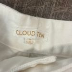 Cloud Ten White Jean Shorts Photo 3
