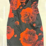 Escada Poppy floral Sheath Dress Size 4 Photo 3