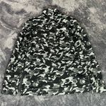  Women’s Camouflage North Face Zip Up Black Camouflage Size Medium  Photo 3