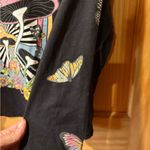 Rebellious One  Black Graphic Long Sleeve Shirt NWT Photo 3