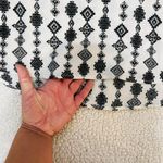 Derek Heart Sleeveless Tank White & Black Women M Old Money Workwear Business Photo 4