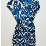 VANESSA BRUNO Blue Printed 100% Cotton V Photo 2