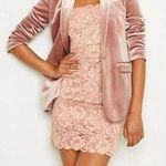 We Are HAH Size XS Tight Squeeze Bodycon Mini Dress Copper Rose Lace Lined NEW Photo 0