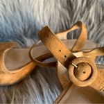 M. Gemi camel brown suede platforms Tan Size 7.5 Photo 7