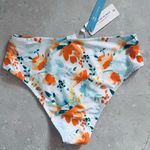 Cupshe  cute Floral bowknot bikini bottoms only Small NWT Photo 3