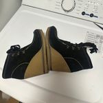 MIA Hazel Suede Booties Wedges Photo 6