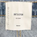 One Teaspoon NWT  1982s High Waist Barrel Jeans in Blue Love Medium Wash Size 26 Photo 12