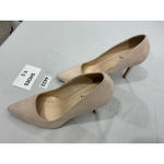 Qupid Womans  Stiletto Pumps Pointed Toe Slip On 8 Pale Pink Photo 2