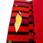 L'Wren Scott x Banana Republic RARE Red Crackle Gemmed Clutch Handbag Wristlet Photo 5