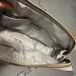 Kate Spade  KAY STREET OSTRICH EMBOSSED SMALL FELIX‎ GREY LEATHER SATCHEL Photo 7