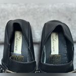 Vintage Havana Black Leather Maureen Studded Buckle Loafers Women 6.5 Old Money Photo 5