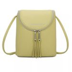 French Connection Noreen Slouchy Easy Crossbody Cell Phone Bag in Wasabi Green Photo 1