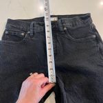 Madewell  The Mid-Rise Perfect Vintage Jeans in Clean Black Wash Size 26‎ Photo 10
